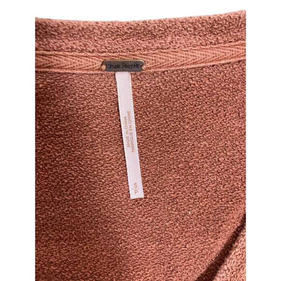 Free People Puffy Tunic Blouse Women’s Small | Cottagecore Lace Cropped Top - Picture 2 of 5